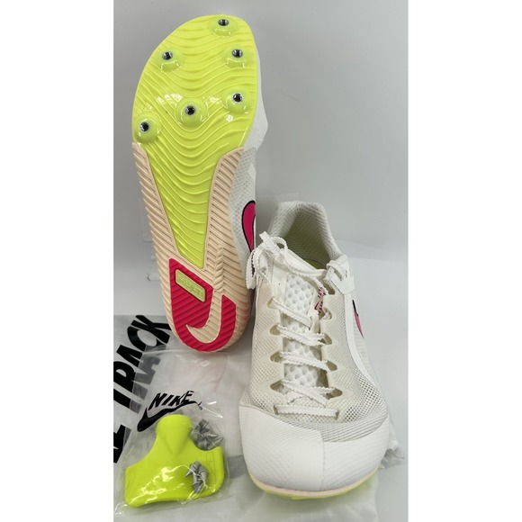 Nike Zoom Rival Multi Event Sail Fierce White Track Spikes‎ DC8749-101 New 10 - Picture 6 of 7